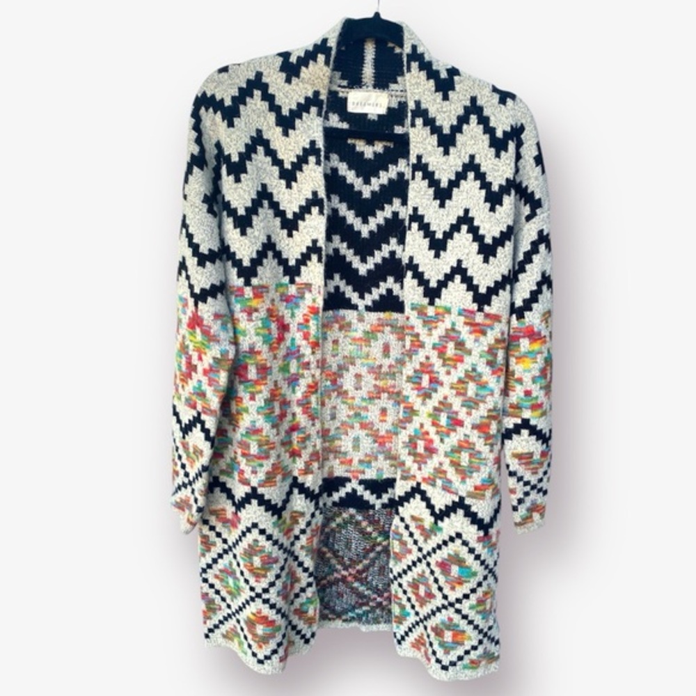 Dreamers Multicolor Aztec Cardigan Size M/L